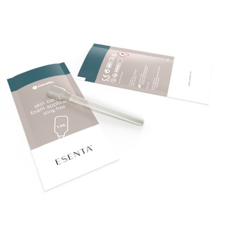 ConvaTec Skin Barrier Applicator Esenta™ Sting Free Silicone Individual Packet Sterile - Case of 125 - 423284-CS