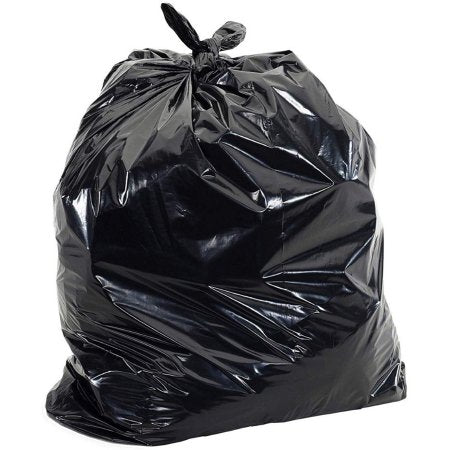 I.B.S. Solutions (Pitt Plastics) Trash Bag Pitt Plastics Black LLDPE 0.95 mil 38 X 58 Inch Star Seal Bottom Coreless Roll - Case of 10 - VB76530XK-CS