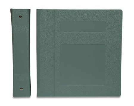 First Healthcare Products Binder 3 Rings Olive Green 250 Sheets Side Opening - Each - M90340R3-EA