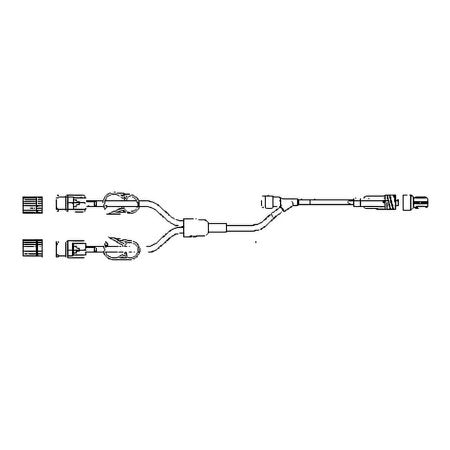 McKesson IV Extension Set McKesson Standard Bore 8 Inch Tubing Without Filter Sterile - Case of 50 - MS410-CS