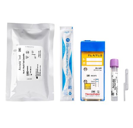 Mesa BioTech Inc Respiratory Test Kit Accula™ Molecular Diagnostic Influenza A + B Nasal Swab Sample 25 Tests CLIA Waived for Nasal Swabs - KT/25 - FAB1100CW-KT