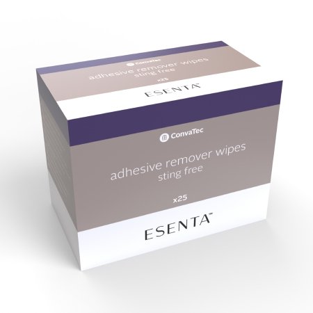 ConvaTec Adhesive Remover Esenta™ Sting Free Wipe 25 per Box - Case of 500 - 423391-CS