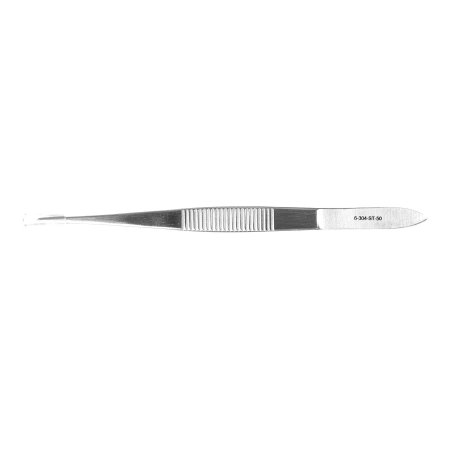 Miltex Instrument (Sterile Dis) Splinter Forceps Miltex® 4-1/2 Inch Length Floor Grade Pakistan Stainless Steel Sterile NonLocking Thumb Handle Straight Pointed Tips - Box of 50 - 6-304-ST-50-BX