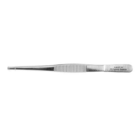 Miltex Instrument (Sterile Dis) Tissue Forceps Miltex® Wilde 4-1/2 Inch Length Floor Grade Pakistan Stainless Steel Sterile NonLocking Thumb Handle Straight 1 X 2 Teeth - Box of 50 - 6-40-ST-50-BX