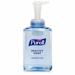 GOJO Soap Purell® Healthy Soap® Gentle & Free Foaming 17.4 oz. Pump Bottle Unscented - Case of 4 - 5016-04-CS