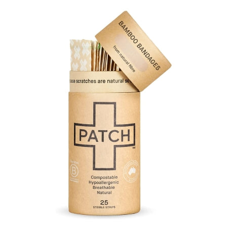 Nutricare USA LLC Adhesive Strip Patch™ 3/4 X 3 Inch Bamboo Rectangle Tan Sterile - TU/1 - PATNACT-TU