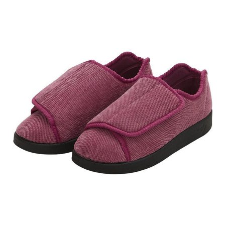 Silverts Adaptive LLC Slippers Silverts® Size 6 / 2X-Wide Dusty Rose Easy Closure - Pair - SV15100_SVDRB_6-PR
