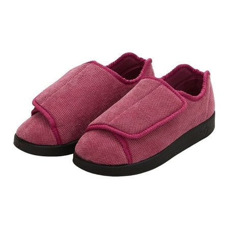 Silverts Adaptive LLC Slippers Silverts® Size 7 / 2X-Wide Dusty Rose Easy Closure - Pair - SV15100_SVDRB_7-PR