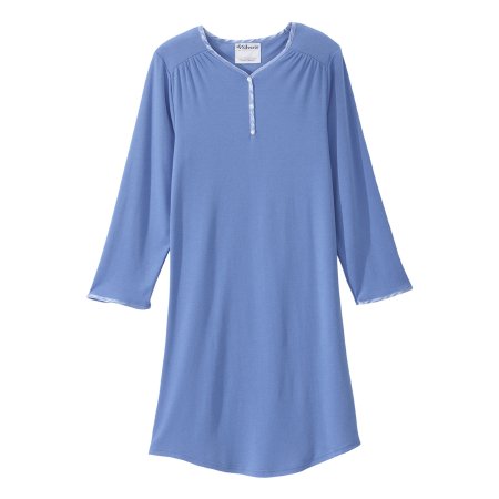 Silverts Adaptive LLC Patient Exam Gown Silverts® Large Blue Reusable - Each - SV330_SV15_L-EA
