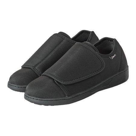 Silverts Adaptive LLC Shoe Silverts® Ultra Comfort Flex Size 9 Male Adult Black - Pair - SV50980_SV2_9-PR