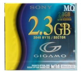 Disk-O-Tape Optical Disk Sony For use with Media Technology Native Capacity: 2.3 GB - Each - HP92279F-EA