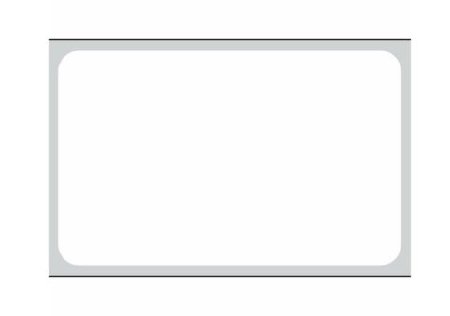 PDC Healthcare Blank Label pdc Thermal White Synthetic 1/4 X 2 Inch - Box of 4 - TDS-1142-BX