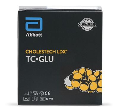 Abbott Rapid Dx North America LLC Reagent Cholestech LDX™ Lipid Profile Glucose / Total Cholesterol For use with Cholestech LDX™ Analyzer 10 X 50 Tests - Case of 500 - 97988-CS
