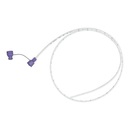 Vesco Medical Nasogastric Feeding Tube 12 Fr. 36 Inch Tube Polyurethane NonSterile - Case of 10 - VED-19112-CS
