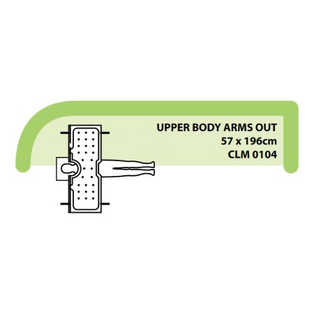 Medical Solutions Inc Warming Blanket Cocoon™ 57 W X 196 L cm Non-Woven Fabric - Case of 30 - CLM-0104-CS