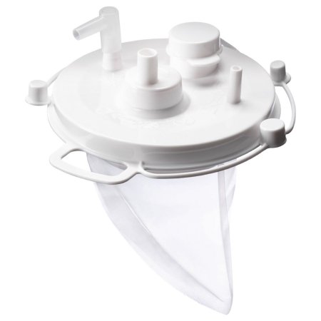 Bemis Healthcare Suction Canister Liner QUICK-FIT™ 1000 cc Pour Lid - Case of 50 - 1004RBM N-CS