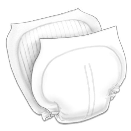 Cardinal Incontinence Liner Wings™ 13 X 24 Inch Heavy Absorbency Superabsorbant Core One Size Fits Most - Case of 88 - 6596B-CS