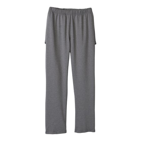 Silverts Adaptive LLC Adaptive Pants Silverts® Back Overlap Small Heather Gray Female - Each - SV23110_HGRY_S-EA