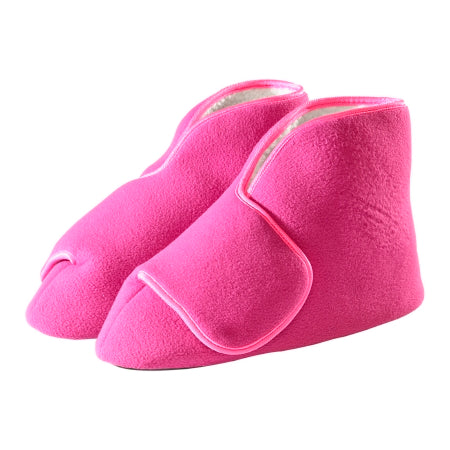 Silverts Adaptive LLC Diabetic Bootie Slippers Silverts® Medium / X-Wide Fushia Ankle High - Pair - SV10160_SV63_M-PR