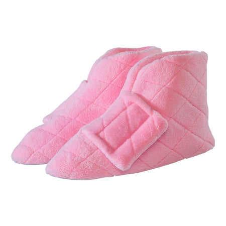 Silverts Adaptive LLC Bootie Slippers Silverts® Small / X-Wide Baby Pink Ankle High - Pair - SV10390_SV721_S-PR