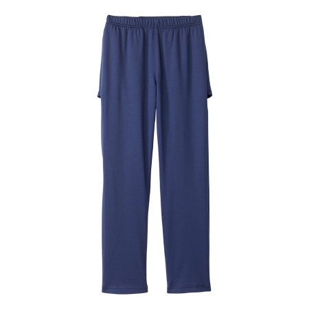 Silverts Adaptive LLC Adaptive Pants Silverts® Back Overlap Medium Navy Blue Female - Each - SV23110_NAV_M-EA