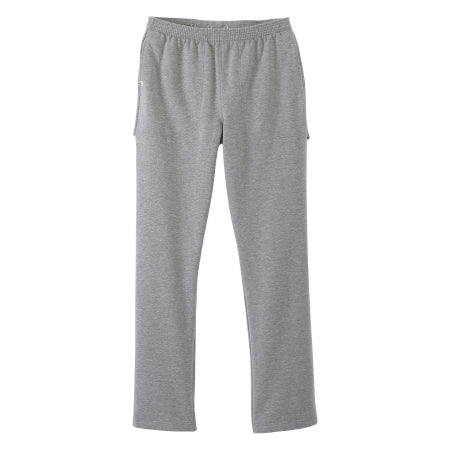 Silverts Adaptive LLC Adaptive Pants Silverts® Open Back Medium Heather Gray Female - Each - SV25050_HGRY_M-EA