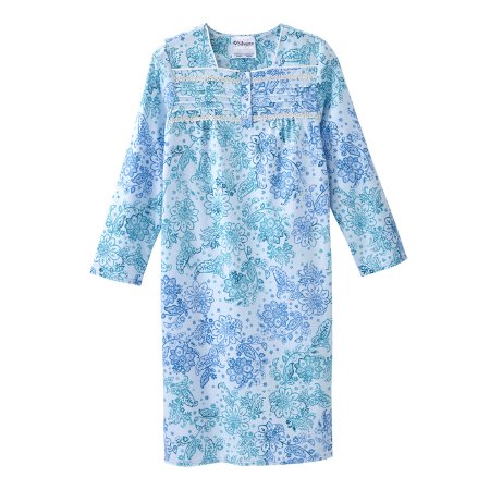Silverts Adaptive LLC Patient Exam Gown Silverts® 3X-Large Washy Paisley Reusable - Each - SV26300_WASY_3XL-EA
