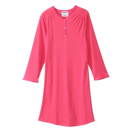 Silverts Adaptive LLC Patient Exam Gown Silverts® X-Large Pink Reusable - Each - SV330_SV14_XL-EA