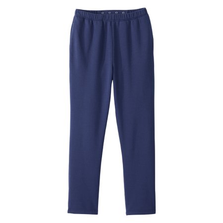 Silverts Adaptive LLC Adaptive Pants Silverts® Open Back Medium Navy Blue Male - Each - SV50940_NAV_M-EA