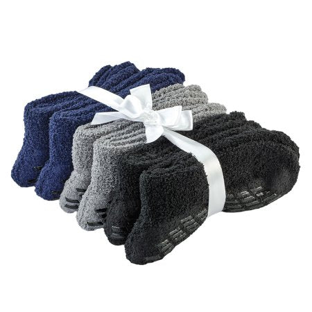 Silverts Adaptive LLC Slipper Socks Silverts® X-Large Black Above the Ankle - Pack of 1 - SV19150_SV468_XL-PK