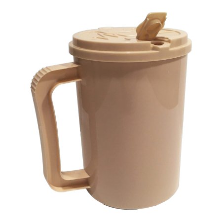 Medegen Medical Products LLC Drinking Mug 22 oz. White Plastic Reusable - Case of 60 - H204-08-CS
