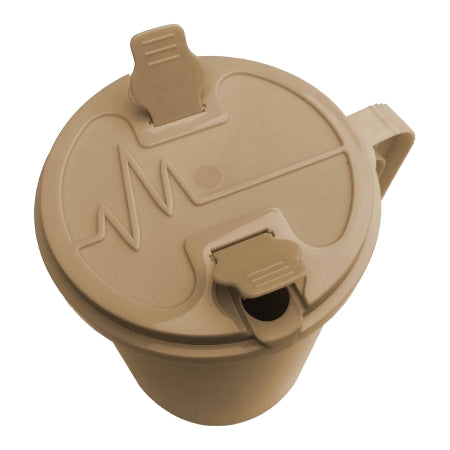 Medegen Medical Products LLC Replacement Lid Ivory - Case of 40 - HLID-08-CS