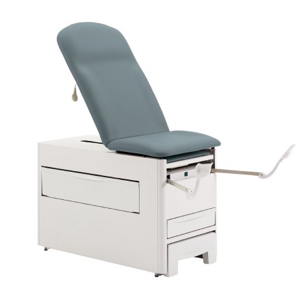 The Brewer Company Exam Table with Strirrups Versa Pneumatic / Manual 500 lbs. Weight Capacity - Each - 1000AX-XSDX-XXX-32-EA