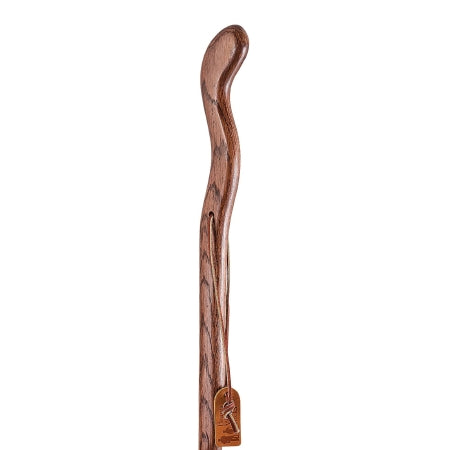 Mabis Healthcare Walking Stick Brazos™ Twisted Fitness Walker Wood 48 Inch Height Red - Each - 602-3000-1088-EA