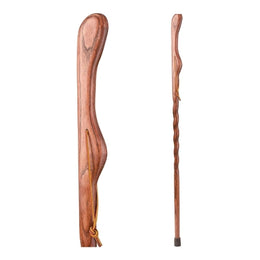 Mabis Healthcare Walking Stick Brazos™ Twisted HitchHiker Wood 55 Inch Height Ash - Each - 602-3000-1109-EA