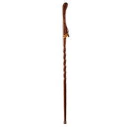 Mabis Healthcare Walking Stick Brazos™ Twisted HitchHiker Wood 58 Inch Height Ash - Each - 602-3000-1112-EA