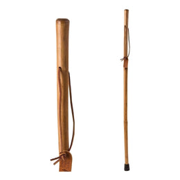 Mabis Healthcare Walking Stick Brazos™ Free Form Wood 55 Inch Height Red Bamboo - Each - 602-3000-1152-EA