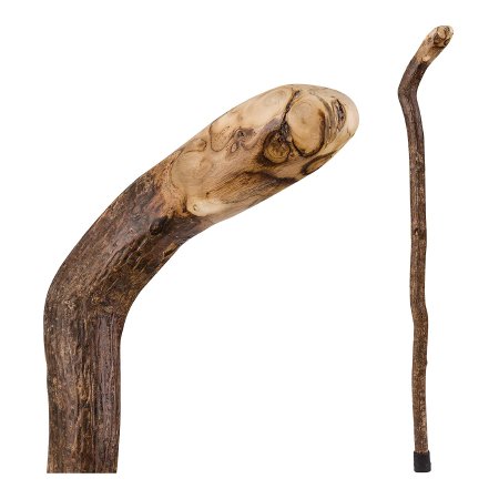 Mabis Healthcare Walking Stick Brazos™ Knob Root Wood 37 Inch Height Natural Hardwood - Each - 502-3000-0127-EA