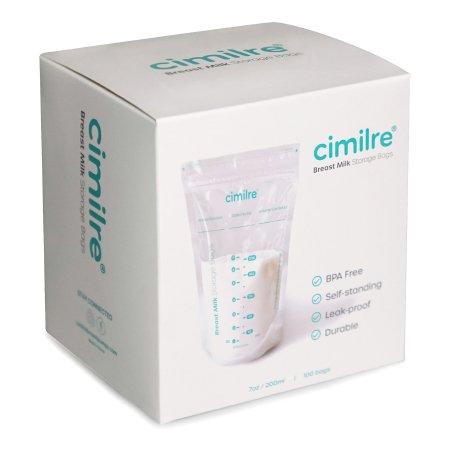 Symmetrical Health LLC Breast Milk Storage Bag Cimilre® 7 oz. Plastic - Case of 32 - CM0A19-100-CS