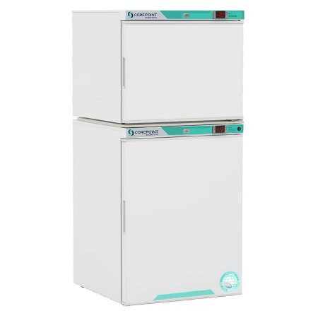 Horizon Scientific Inc Refrigerator / Freezer Nor-Lake White Diamond Series Labaoratory use 5.2 cu.ft. Refrigerator 1.7 cu.ft. Freezer 2 Solid Doors Cycle Defrost / Manual Defrost - Each - PRF072WWW/0-EA