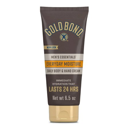 Sanofi Hand and Body Moisturizer Gold Bond® Men's Essentials Everyday Moisture 6.5 oz. Tube Scented Cream - Each - 04116705530-EA
