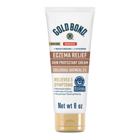 Sanofi Skin Protectant Gold Bond® Eczema Relief 8 oz. Tube Unscented Cream - Each - 04116706621-EA