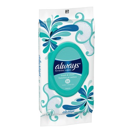 Procter & Gamble Personal Wipe Always® Refresh Soft Pack Calendula Extract / Hyaluronic Acid Fresh Scent 32 Count - Pack of 32 - 03700095899-PK