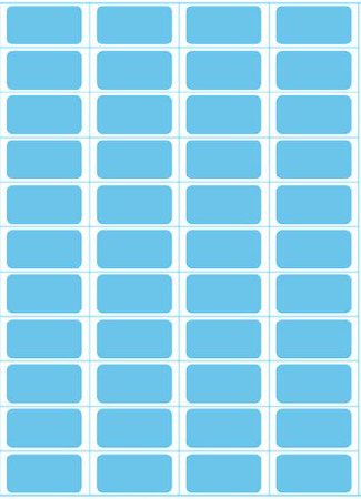 Pharmacy Automation Supplies Blank Label Piggyback Blue Laser 0.83 X 1.66 Inch - Case of 8800 - LMPBXL06-S-CS