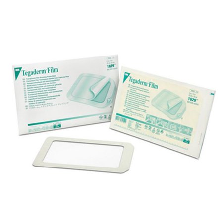 3M Transparent Film Dressing 3M™ Tegaderm™ 8 X 12 Inch Frame Style Delivery Rectangle Sterile - Each - 1629-EA
