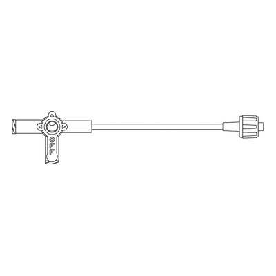 Smiths Medical ASD, Inc. IV Extension Set 6 Inch Tubing Without Filter - Each - MX43660-EA