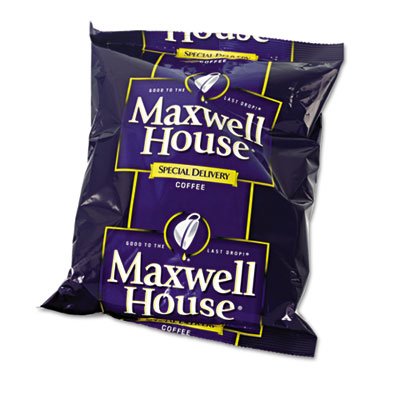Maxwell House® Coffee, Regular Ground, 1.2 oz Special Delivery Filter Pack, 42/Carton - CT/1 - MWH-862400-CT