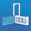 Bowman Manufacturing Glove Box Holder Bowman Glove Butler® Horizontal or Vertical Mounted 3-Box Capacity Silver 3-3/4 X 10 X 16-1/2 Inch Steel - Each - GS-006-EA