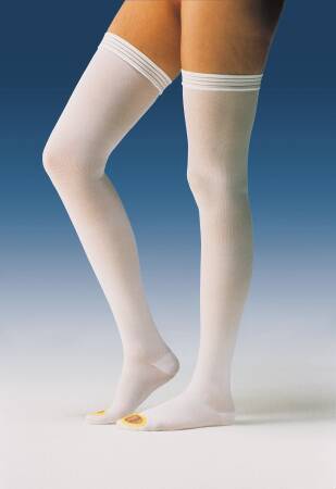 BSN Medical Anti-embolism Stocking JOBST® Anti-Em/GPT™ Knee High Small / Regular White Inspection Toe - Pair - 111402-PR