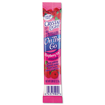 Crystal Light® Flavored Drink Mix, Raspberry Ice, 30 .08oz Packets/Box - Box of 1 - CRY-79800-BX